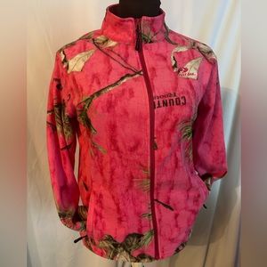 Mossy Oak full zip up fleece